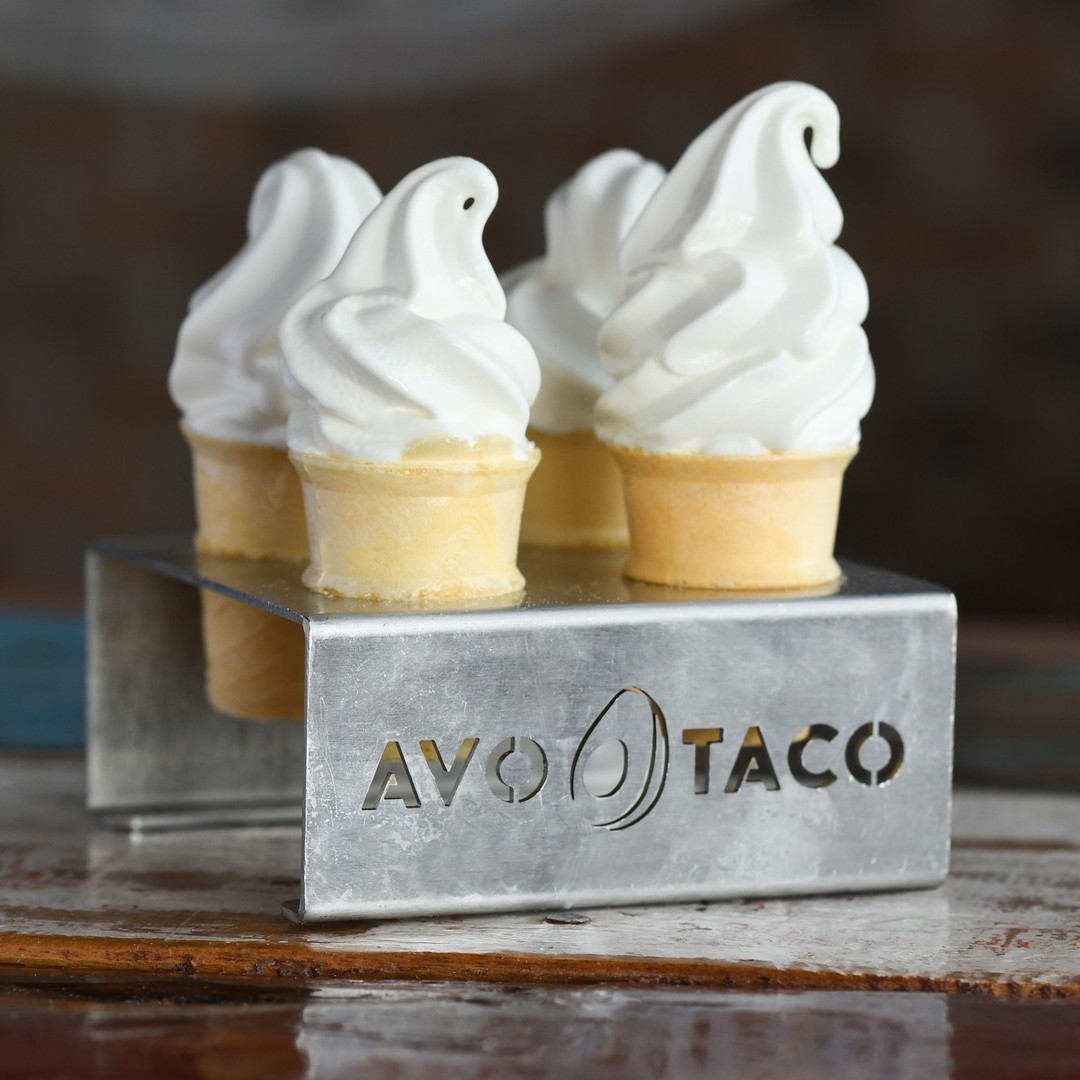 The best way to complete your dining experience with us at AVO🥑TACO is to feed your sweet tooth with our vanilla cone! 😍🍦

 #longislandeats #newyorkfoodie #newyorkfood #bowls #longislandrestaurants #lifoodfinds #specials #lieats #cocktails #icecream #dessert #sweettooth