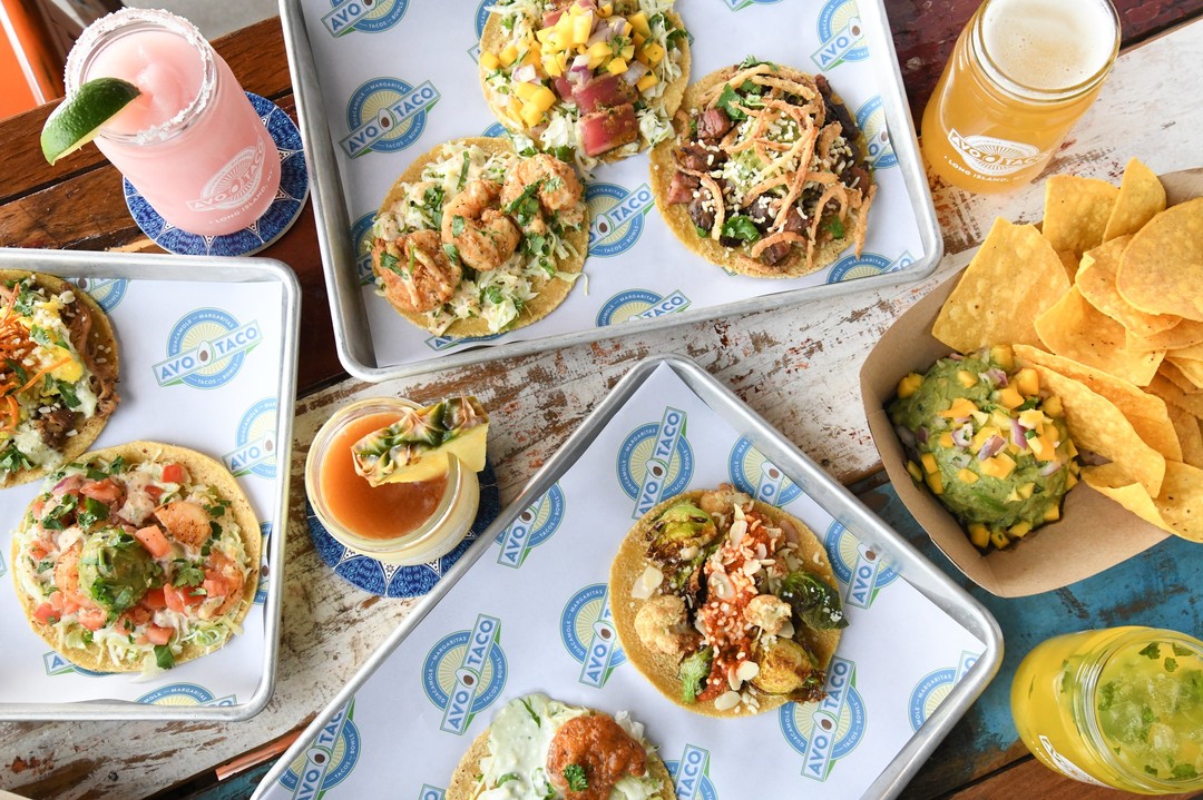 This is a sight for hungry eyes! 😍
Join us at AVO🥑 TACO for all your favorites. Bowls, salads, quesadillas, specialty guacamole and delicious tacos. There's something for everyone at AVO🥑 TACO! 

Open everyday for lunch AND dinner! 🍽
📍 New Hyde Park LI
📍 New Orleans LA
📍 Bayside Queens | COMING SOON 🥳

 #longislandeats #newyorkfood #bowls #lifoodfinds #longislandrestaurants #specials #lieats #longisland #tacotuesday #portorleansbrewery #nolafood #nolaeats #cocktails #longislandfoodie #lifoodie #newhydepark #guac #tacosarelife #tacos #taco #mojito #cocktails