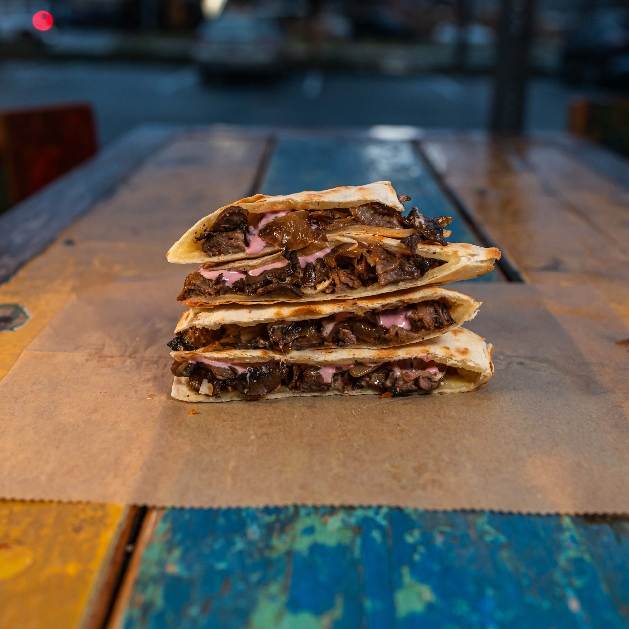 Mushrooms understood the assignment. 🍄🧀
The Shroom & Bloom Quesadilla brings roasted mushrooms, sautéed onions, and melted jack cheese together in one seriously satisfying fold.
Warm, melty, savory, and absolutely worth adding to the table.
#AVOTACO #ShroomAndBloom #QuesadillaLove #LongIslandEats #AVOVibes