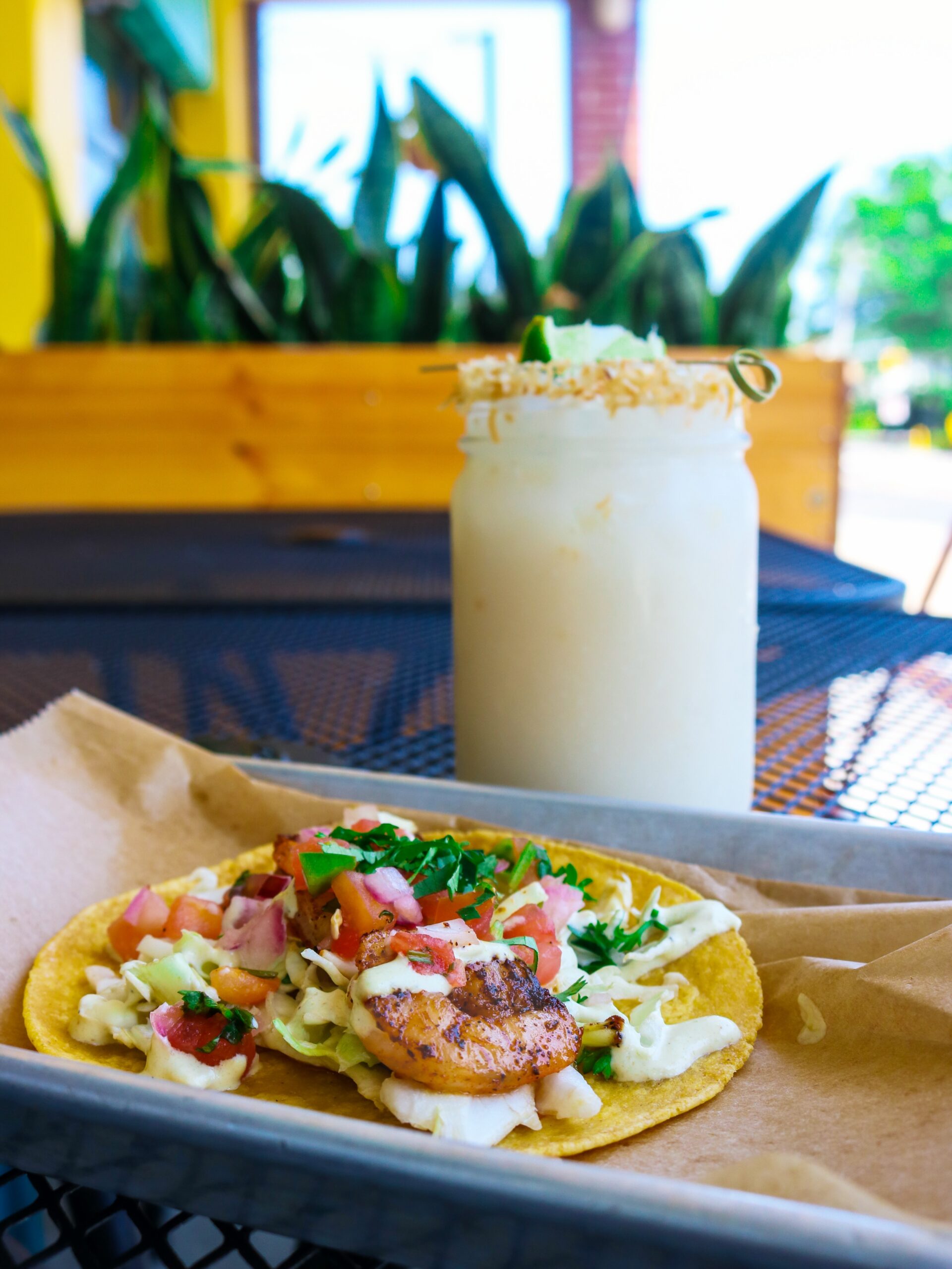 Say hello to a taco that tastes every bit as good as it looks: Big Shrimpin’ 🌮
Blackened shrimp, crisp slaw, poblano crema, pico de gallo, and cilantro come together for a fresh, creamy, flavor-packed bite.
Add it to your next taco order and enjoy the full Big Shrimpin’ experience.

#AVOTACO #BigShrimpin #ShrimpTacos #LongIslandEats #TacoLovers